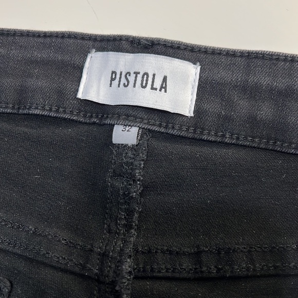 NWT Pistola Cropped High Rise Boot Cut Flare Jeans Size 32/14 - Picture 9 of 10